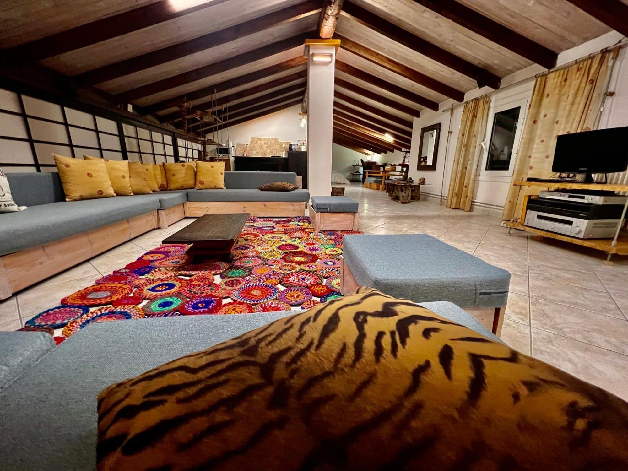 Ferienwohnung Σοφιτα Ξυλο Μεταλο Γυαλι Alykes Potamou Exterior foto