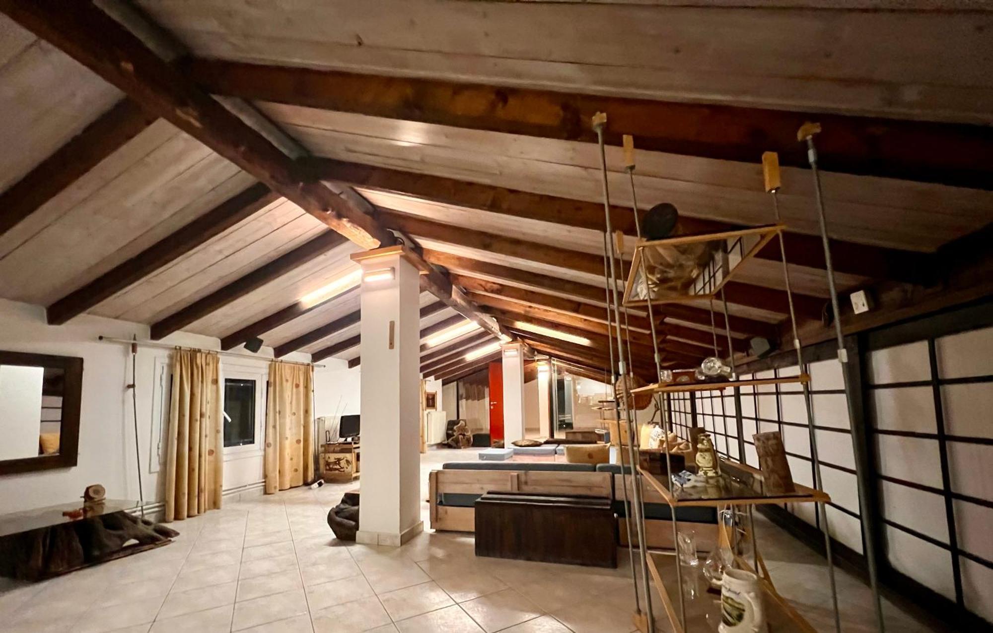 Ferienwohnung Σοφιτα Ξυλο Μεταλο Γυαλι Alykes Potamou Exterior foto