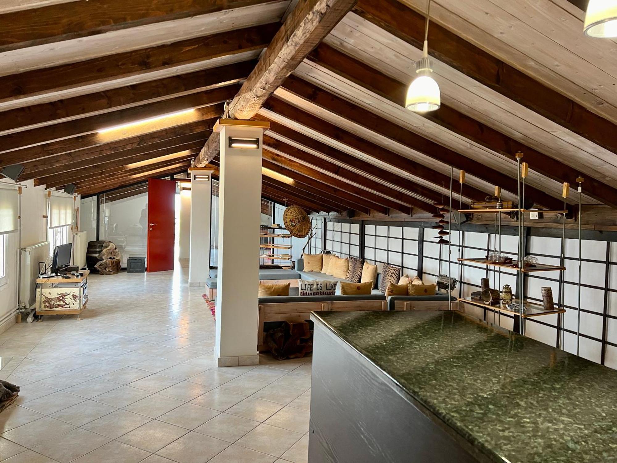 Ferienwohnung Σοφιτα Ξυλο Μεταλο Γυαλι Alykes Potamou Exterior foto